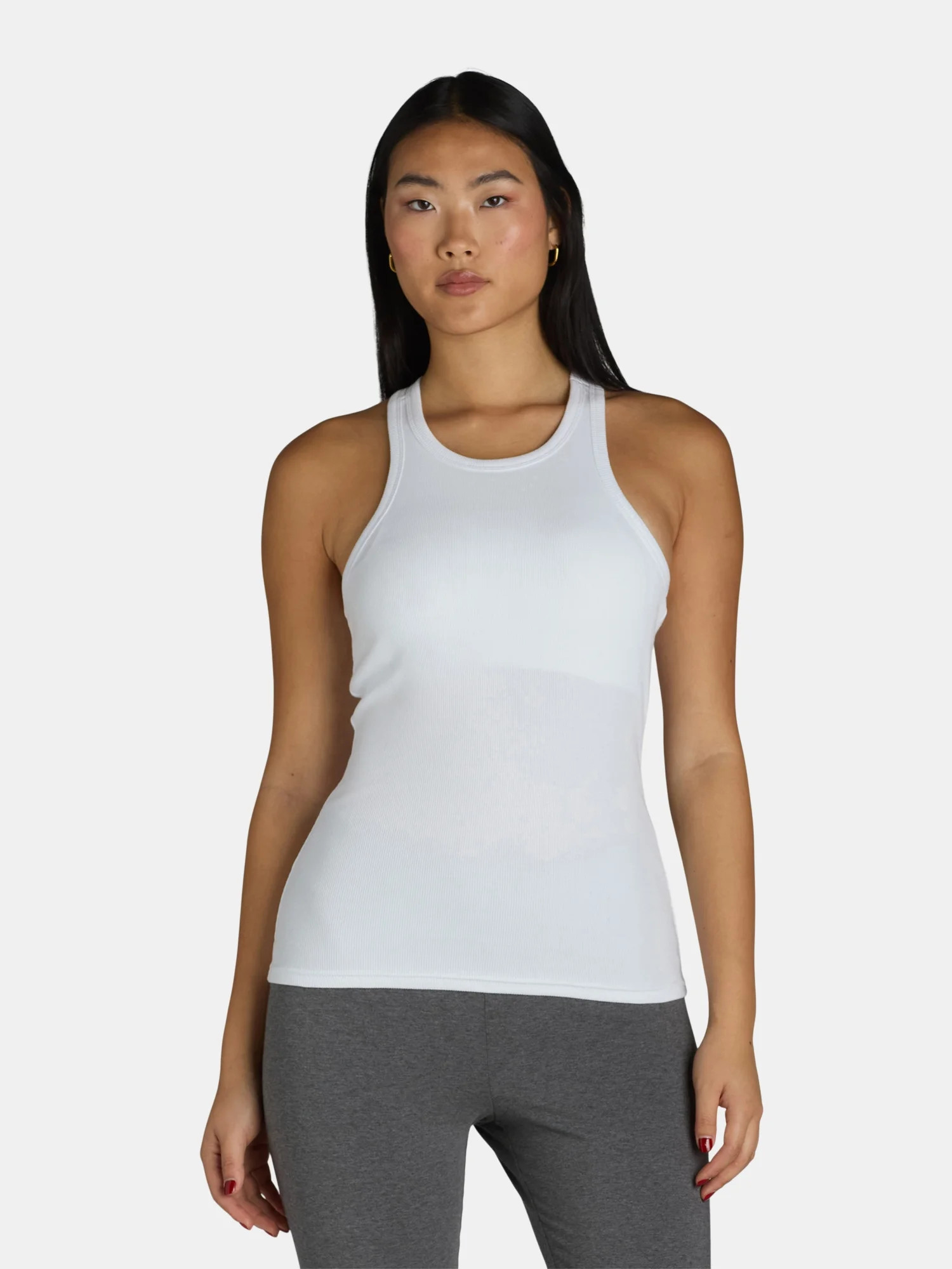Avia Women's Ribbed Tank Bra, Sizes XS-XXXL | Walmart (US)