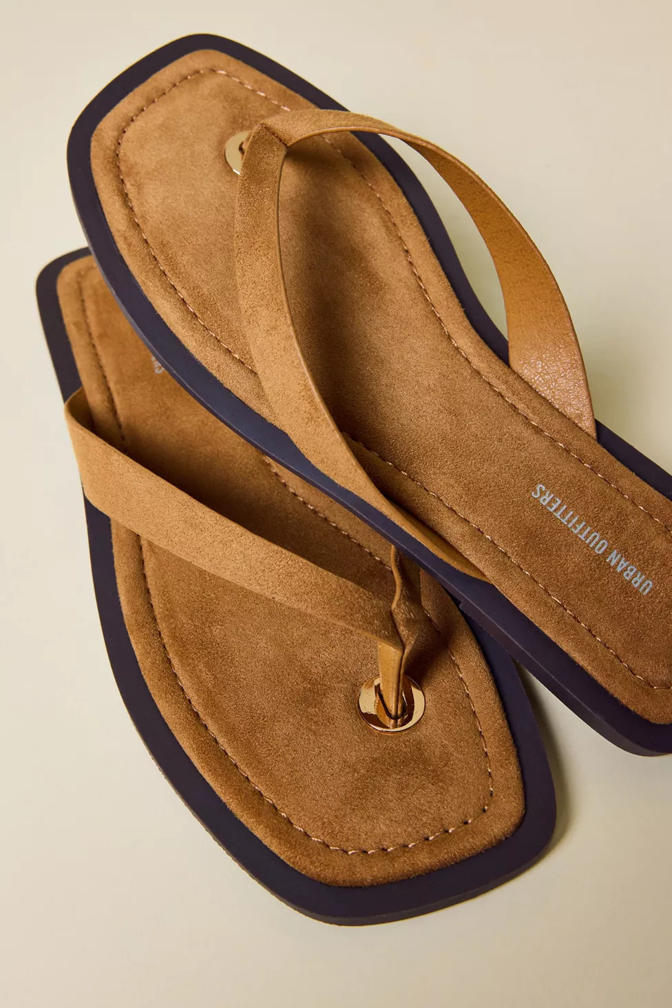 UO Sabrina Suede Thong Sandals | Urban Outfitters (US and RoW)