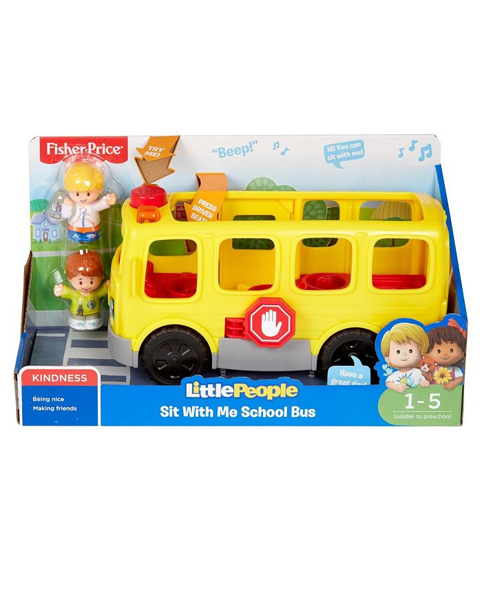 Fisher Price Fisher-Price® Little People® Sit with Me School Bus & Reviews - All Toys - Home - ... | Macys (US)