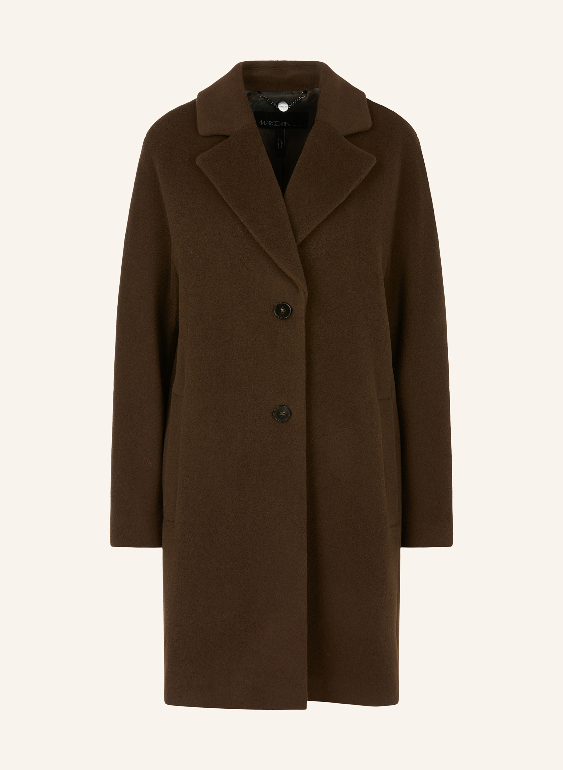MARC CAIN Mantel mit Alpaka in 691 deep wood | Breuninger (DACH)