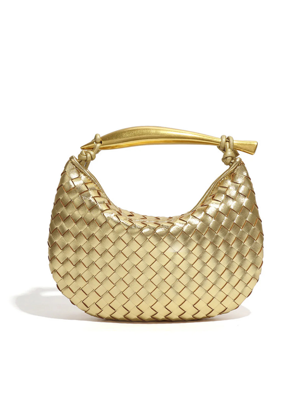 Metallic Woven Bag | Commense