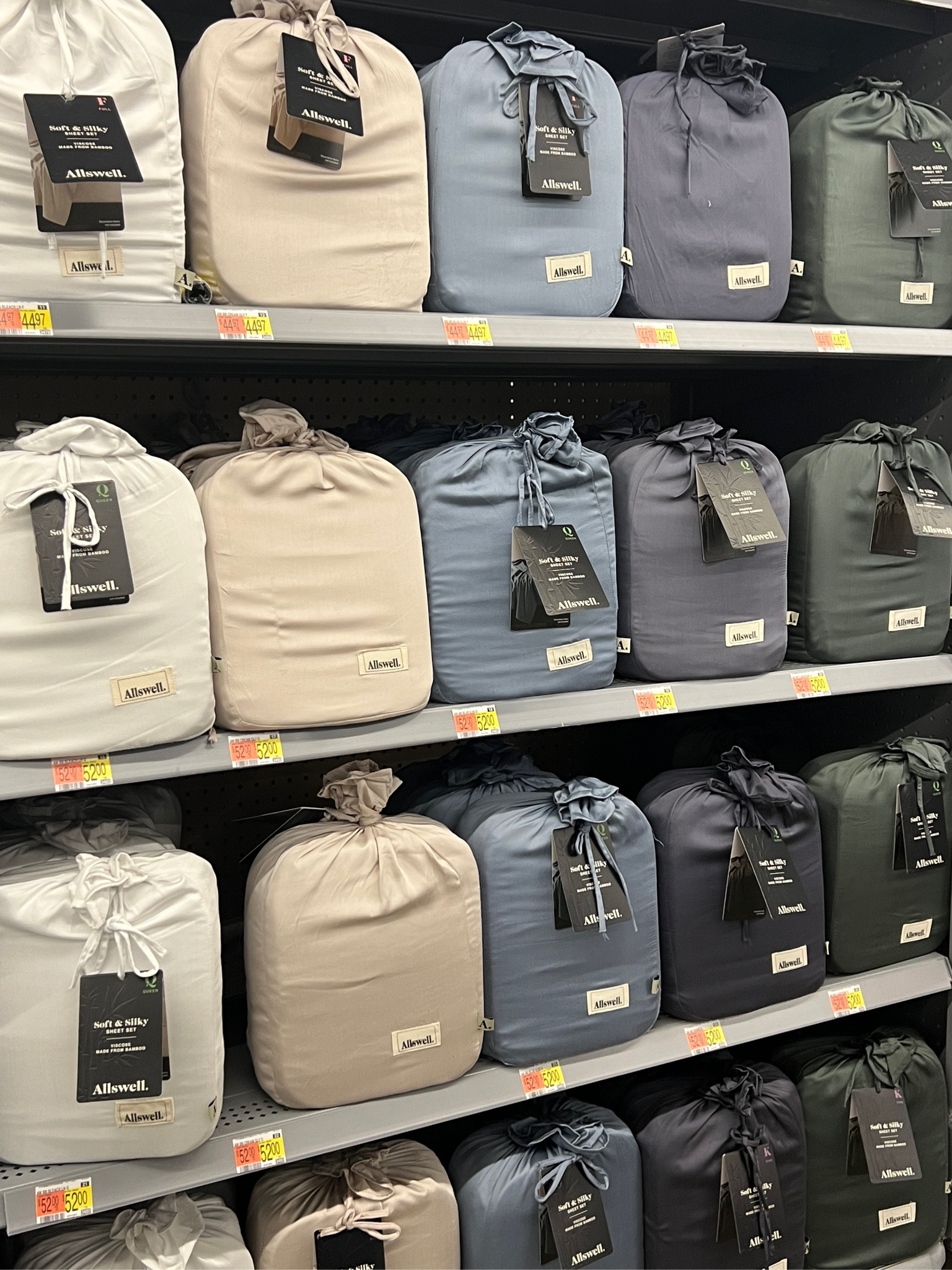 Affordable bamboo viscose sheet sets in the prettiest colors! This is a steal for this type of fabric! King size for less than $60!

#LTKStyleTip #LTKFindsUnder100 #LTKHome