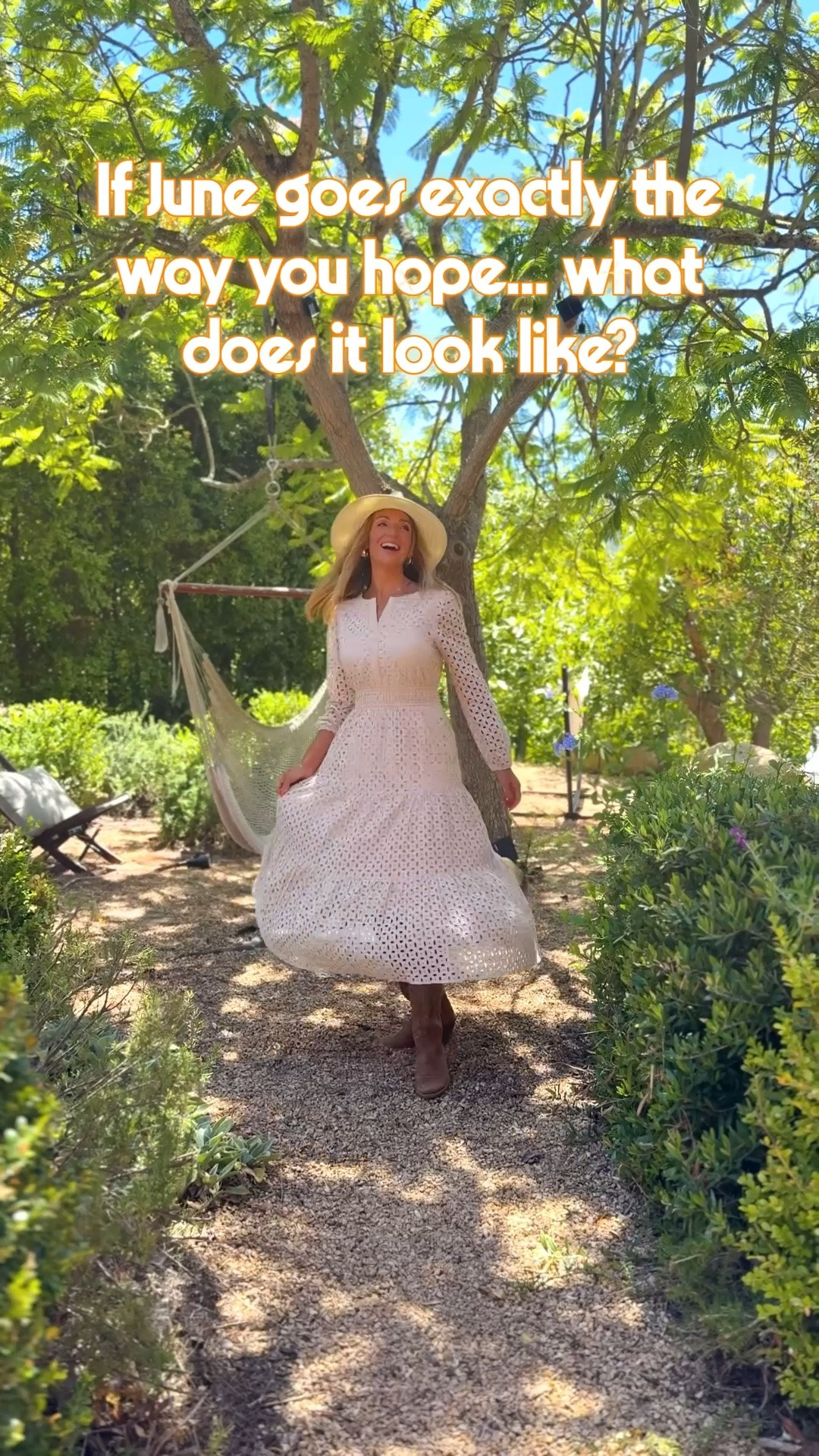 The vacation dress I’ll be reaching for all summer ☀️

The dress that makes you want to twirl through summer 🤍

This cream eyelet maxi dress is one of those pieces that feels effortlessly pretty. I love the feminine details, long sleeves, flattering fit, and how easy it is to style with cowgirl boots, sandals, or wedges.

Perfect for summer vacations, brunch dates, family photos, country concerts, winery weekends, beach towns, and all those warm-weather moments that call for an easy but elevated outfit.

Wearing a small & I’m 5’7” and a size 6 for reference. Linking my dress, boots, and accessories here.

#LTKOver40 #LTKootd #LTKTravel