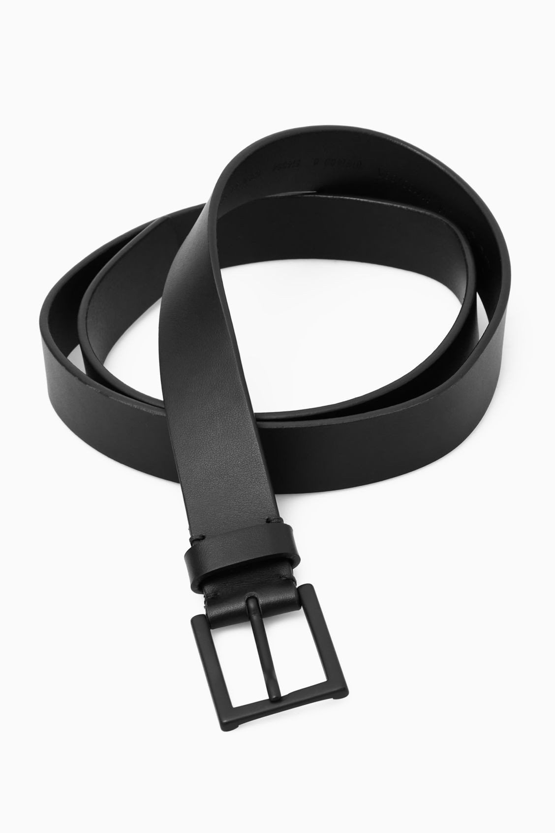 MATTE LEATHER BELT | COS UK
