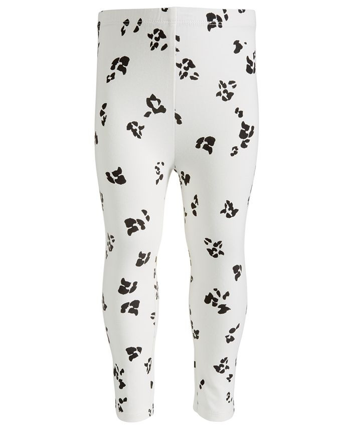 First Impressions Baby Girls Leopard-Print Leggings, Created for Macy's  & Reviews - Leggings & P... | Macys (US)