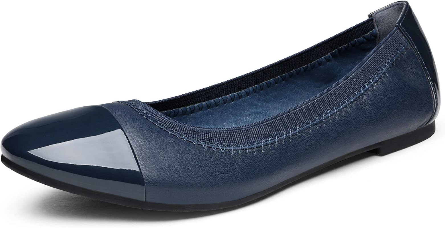 Women's Sole-Flex Ballerina Walking Flats Shoes | Amazon (US)