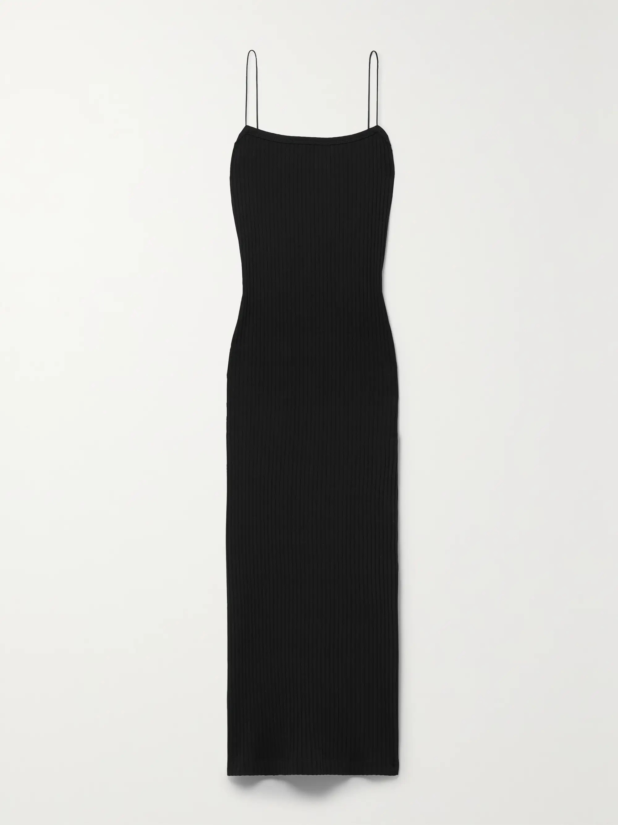 Ribbed stretch-cotton jersey midi dress | NET-A-PORTER (UK & EU)