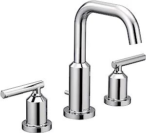 Moen T6142-9000 Gibson Two-Handle Widespread Bathroom Faucet with Valve, Chrome | Amazon (US)