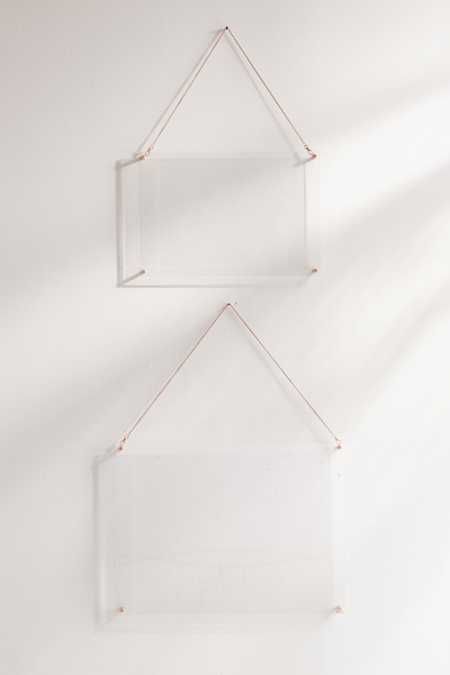 Acrylic Hanging Display Frame | Urban Outfitters US