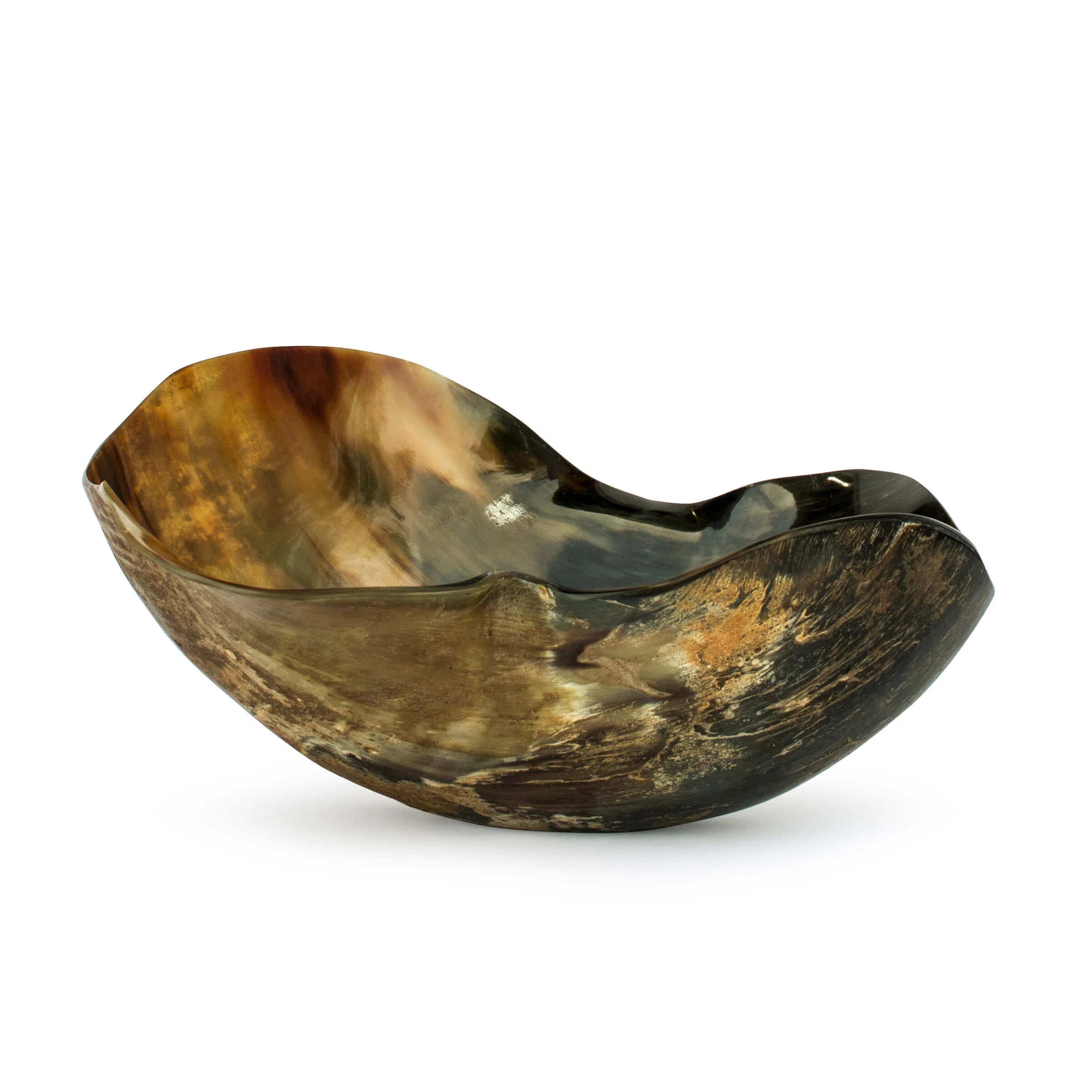 Handmade Horn Decorative Bowl 1 | Wayfair North America