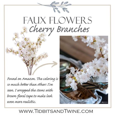 Spring is the perfect time for flowering branches 

Cherry blossom, faux flowers, fake flowers, cherry branches, spring decor, Amazon home, 

#LTKstyletip #LTKSeasonal #LTKhome