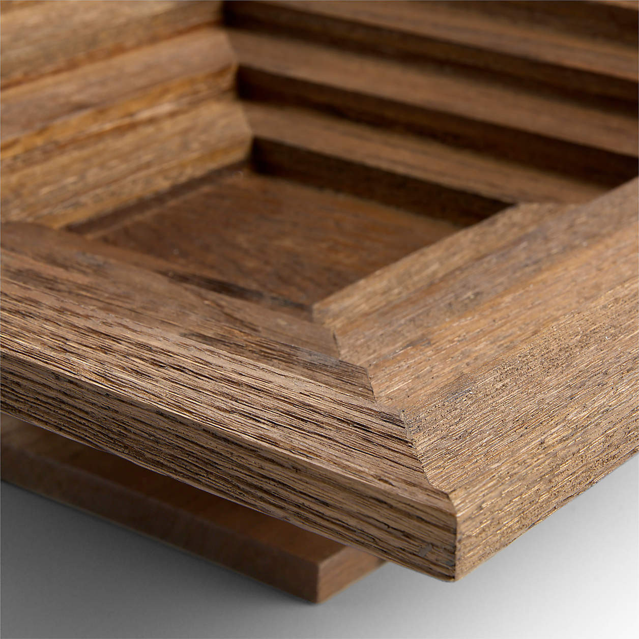 Eden Dark Oak Wooden Decorative Centerpiece Bowl | Crate & Barrel | Crate & Barrel