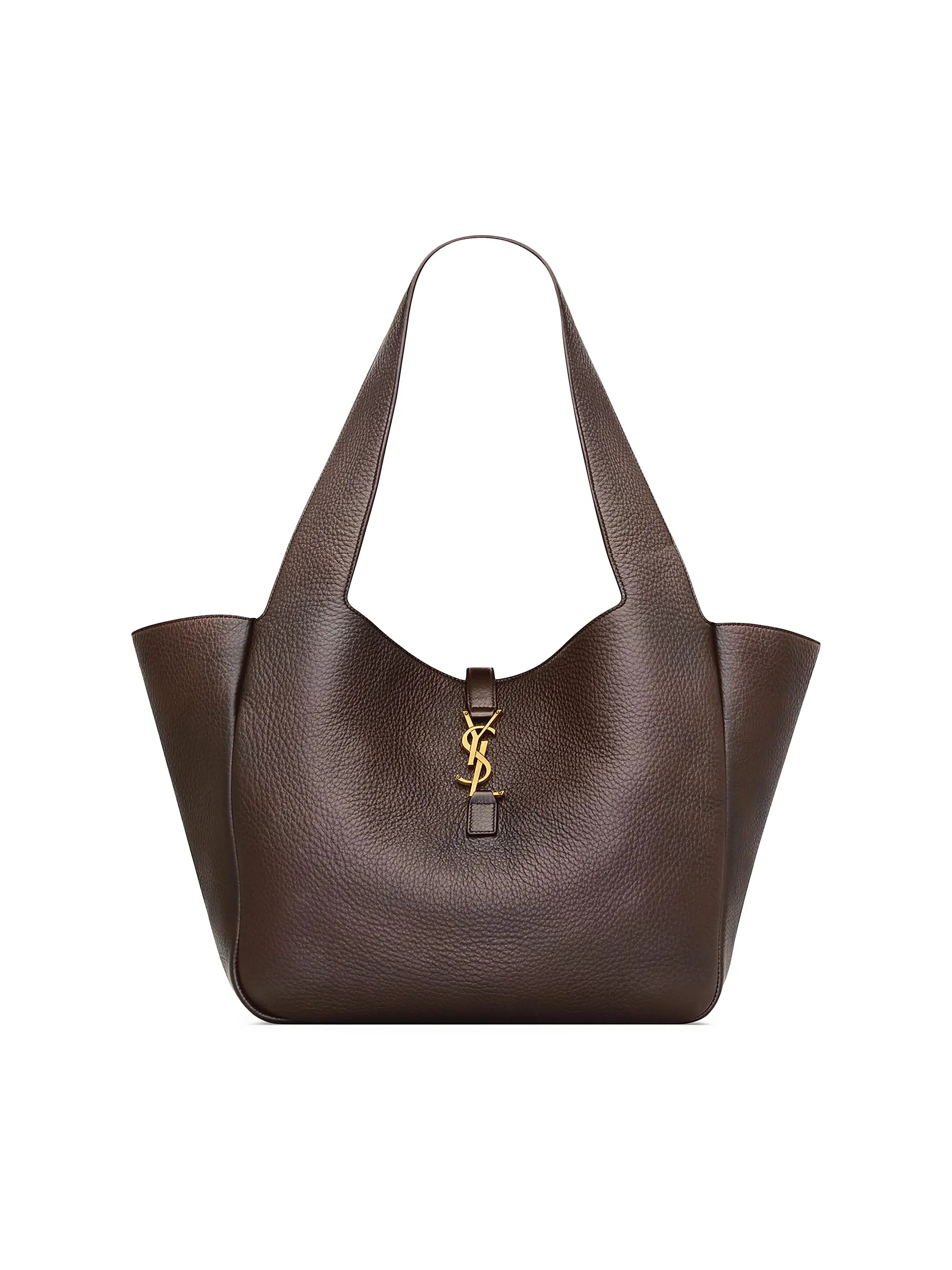 Saint Laurent Le 5 a 7 Bea Tote Bag in Grained Leather | Saks Fifth Avenue | Saks Fifth Avenue