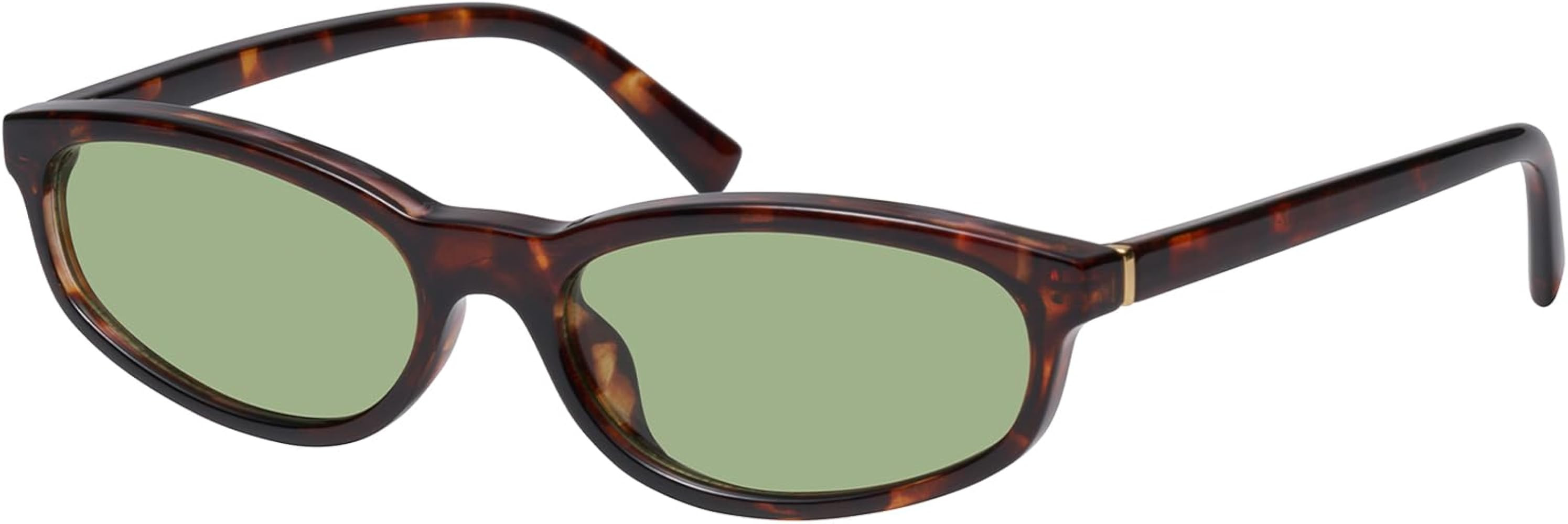 mosanana Oval Cat Eye Sunglasses for Women Retro Y2K Narrow Style MS52583 | Amazon (US)