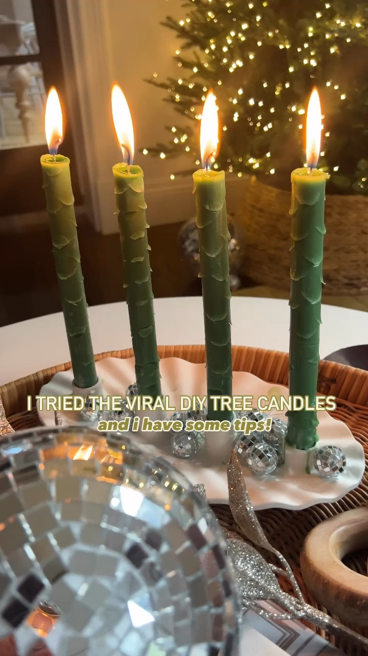 DIY viral Christmas candle trees 🎄

#LTKHome #LTKHoliday #LTKSeasonal