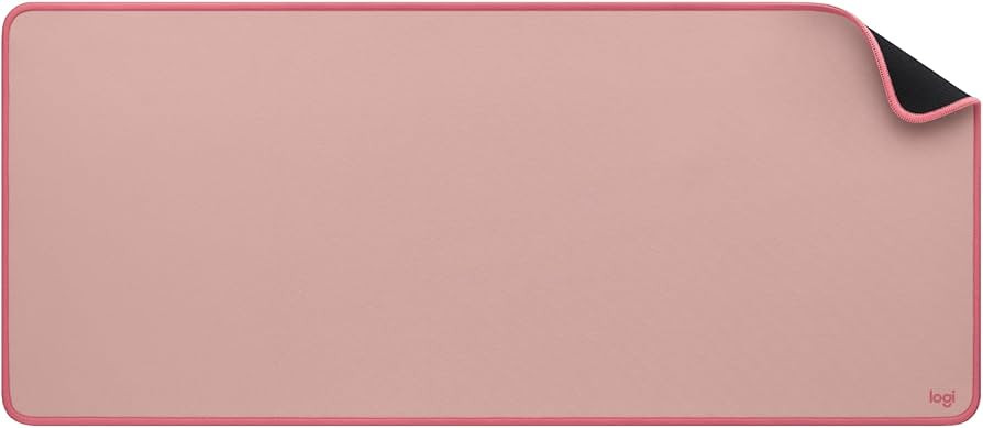 Logitech Desk Mat - Studio Series, Multifunctional Large Desk Pad, Extended Mouse Mat, Office Desk Protector with Anti-slip Base, Spill-resistant Durable Design - Pink | Amazon (UK)