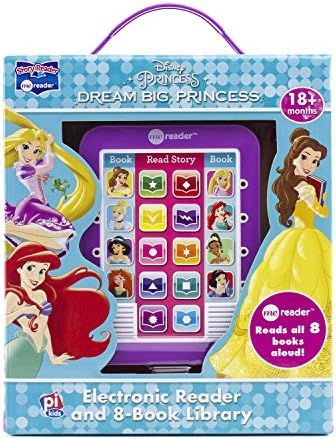 Disney Princess Ariel, Rapunzel, Belle, and More!- Dream Big Princess Me Reader and 8-Book Librar... | Amazon (US)