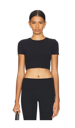 Airweight Crop Top in Black | Revolve Clothing (Global)