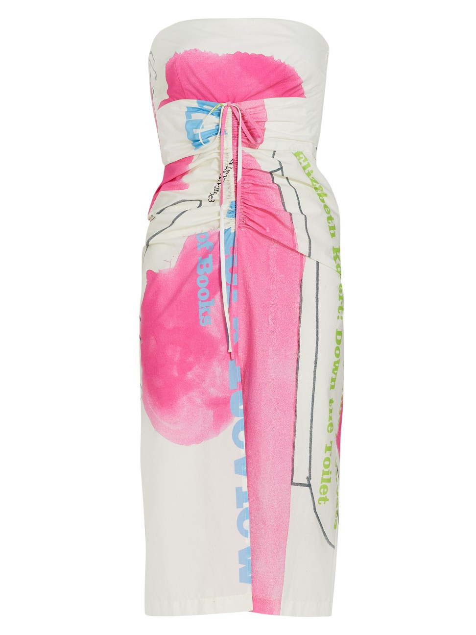 Women's Spina Painterly Strapless Dress - Pink - Size Small | Saks Fifth Avenue