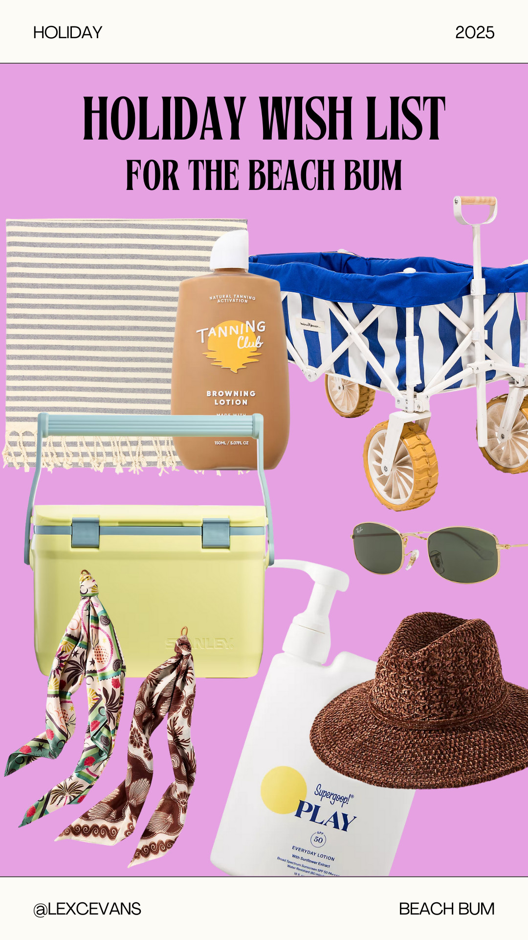 Holiday Wish List - Beach Bum 

 #LTKGiftGuide #LTKHoliday