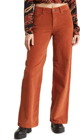 Kaya Corduroy Wide Leg Jeans | Nordstrom Rack