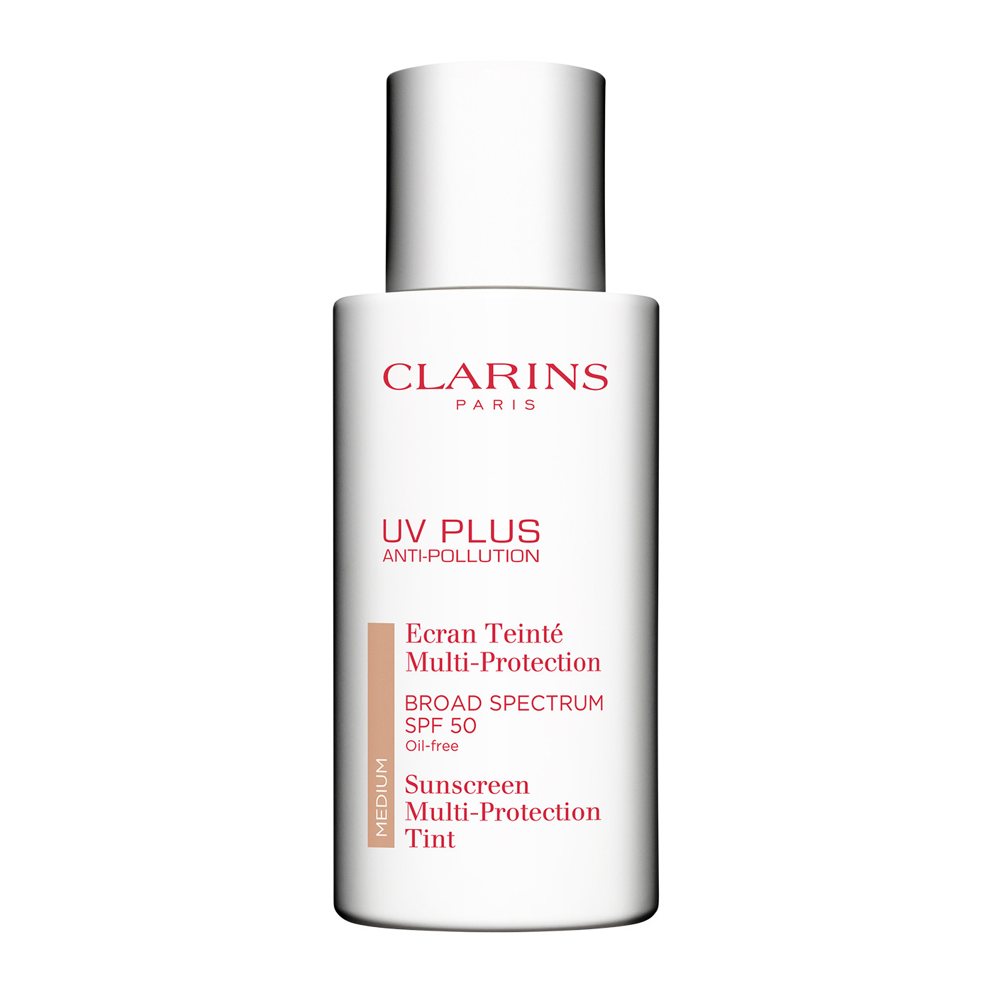 Clarins UV PLUS Anti-Pollution Tinted Sunscreen SPF 50 1.7 Oz. - 02 medium | Clarins USA