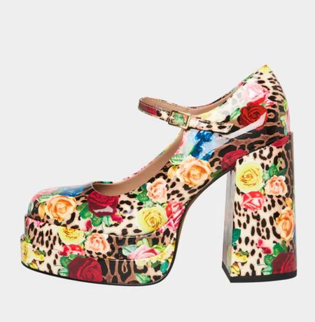 #platforms #platformmaryjanes #betseyjohnson #floralshoes #floralplatforms #chunkyheels #floralmaryjanes #blondie #blondieheels #cosplay 

#LTKstyletip #LTKshoecrush