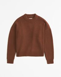 Chenille Crew Sweater | Abercrombie & Fitch (US)