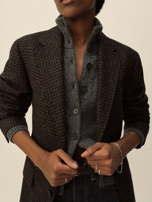 Sable Check Hollywood Blazer | Buck Mason
