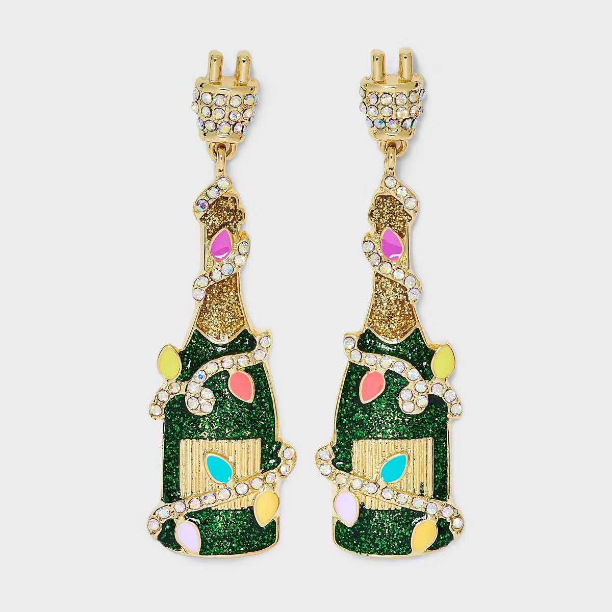 SUGARFIX by BaubleBar "Pop That Present" Drop Earrings - Green | Target