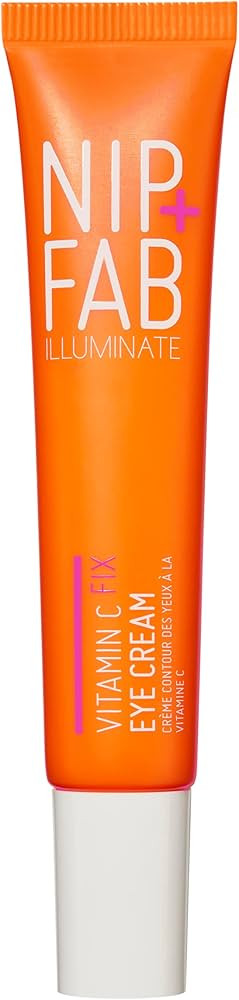 Nip+Fab Vitamin C Fix Eye Cream 10% 0.5 fl oz | with Peptides, Caffeine and Niacinamide for Smoot... | Amazon (US)