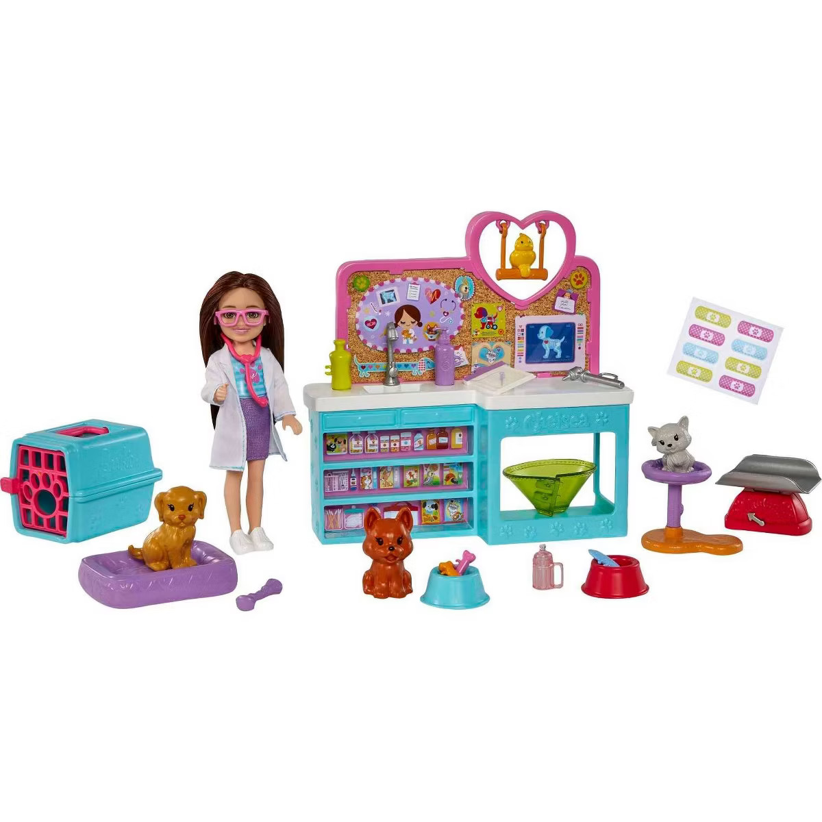 Barbie Chelsea Pet Vet Doll Playset | Target