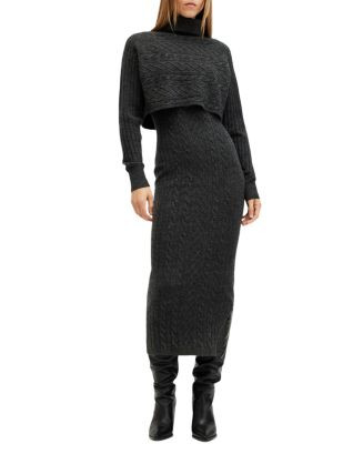 ALLSAINTS Muriel Layered Knitted Dress   | Bloomingdale's Women | Bloomingdale's (US)