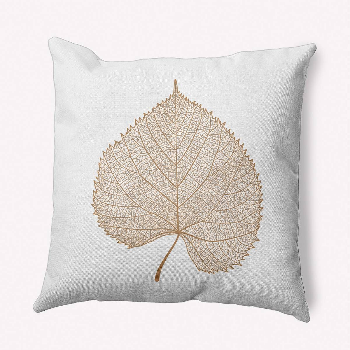 16"x16" Leaf Study Square Throw Pillow - e by design | Target