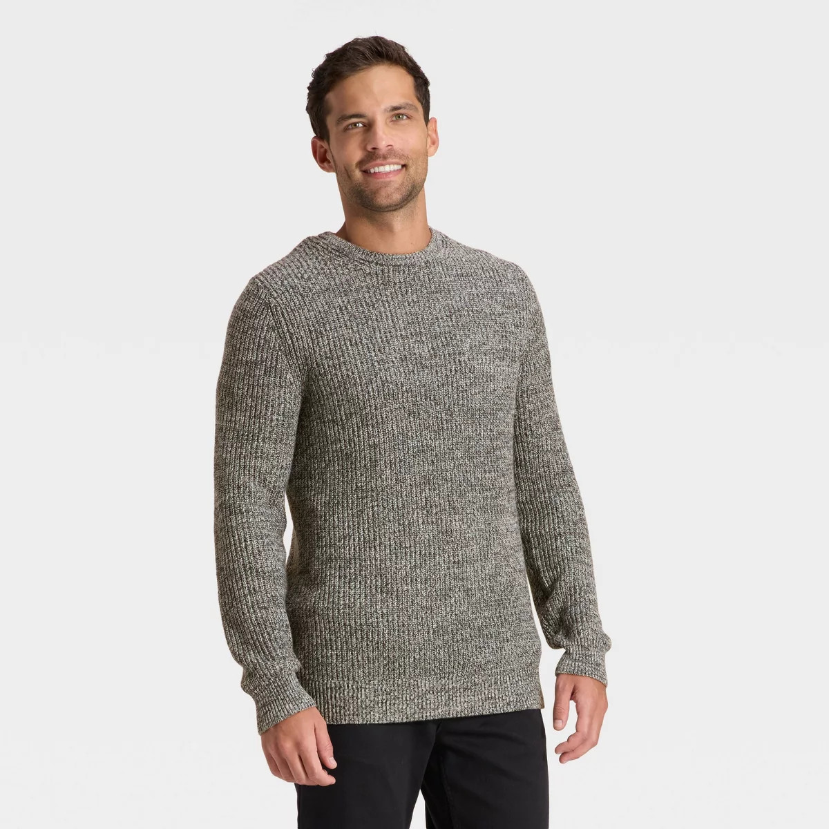 Men's Marled Crewneck Sweater - Goodfellow & Co™ | Target