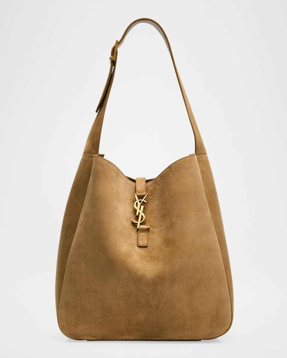Le 5 A 7 Large YSL Hobo Bag in Suede | Neiman Marcus