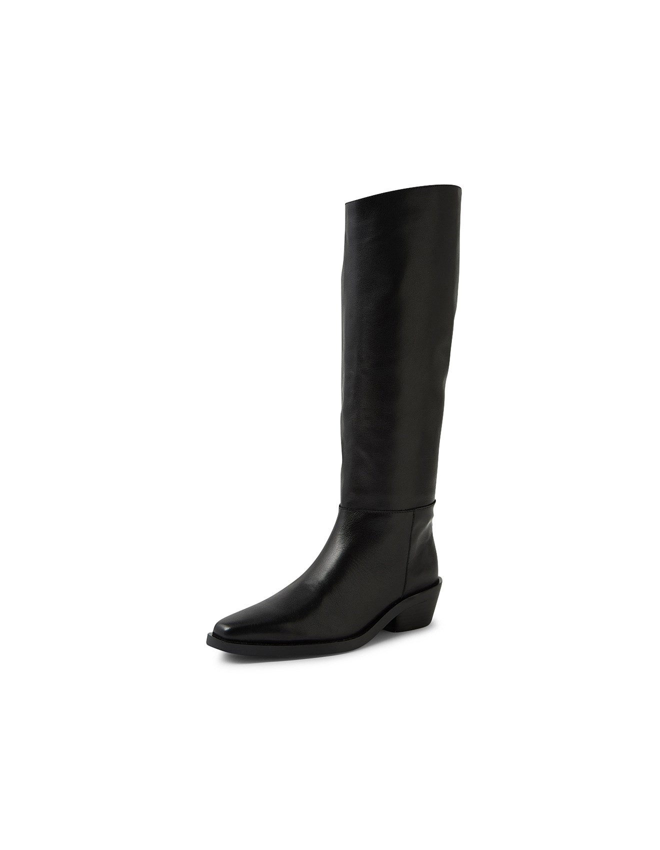 Feidel Leather Pointed Toe Knee High Boots | David Jones (Australia & New Zealand)