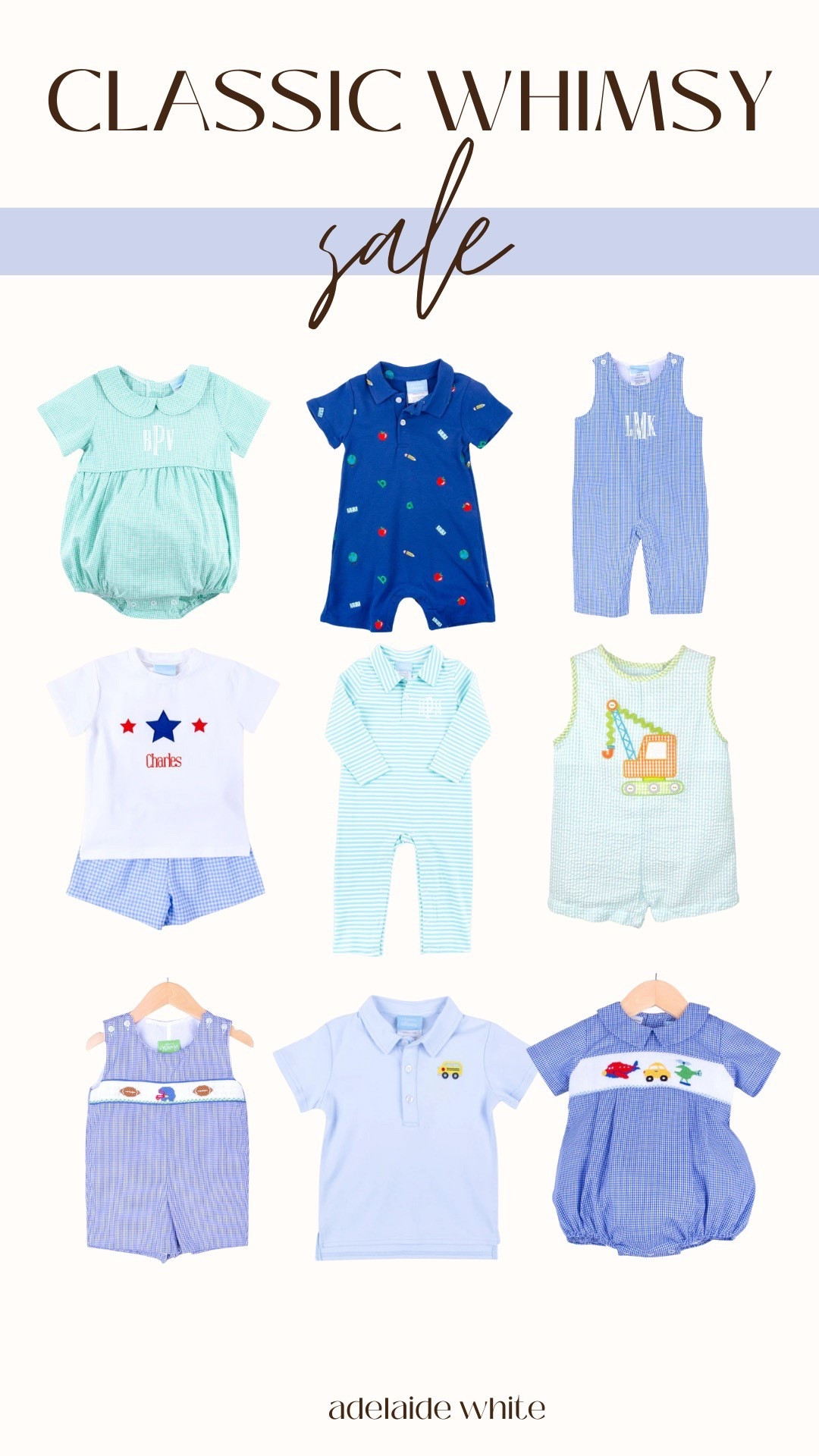 Classic Whimsy sale! Prices as low as $9.99

#LTKBaby #LTKSaleAlert #LTKmomlife