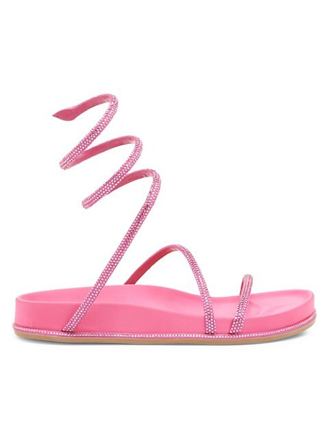 Gisele Embellished Wrap Sandals | Saks Fifth Avenue