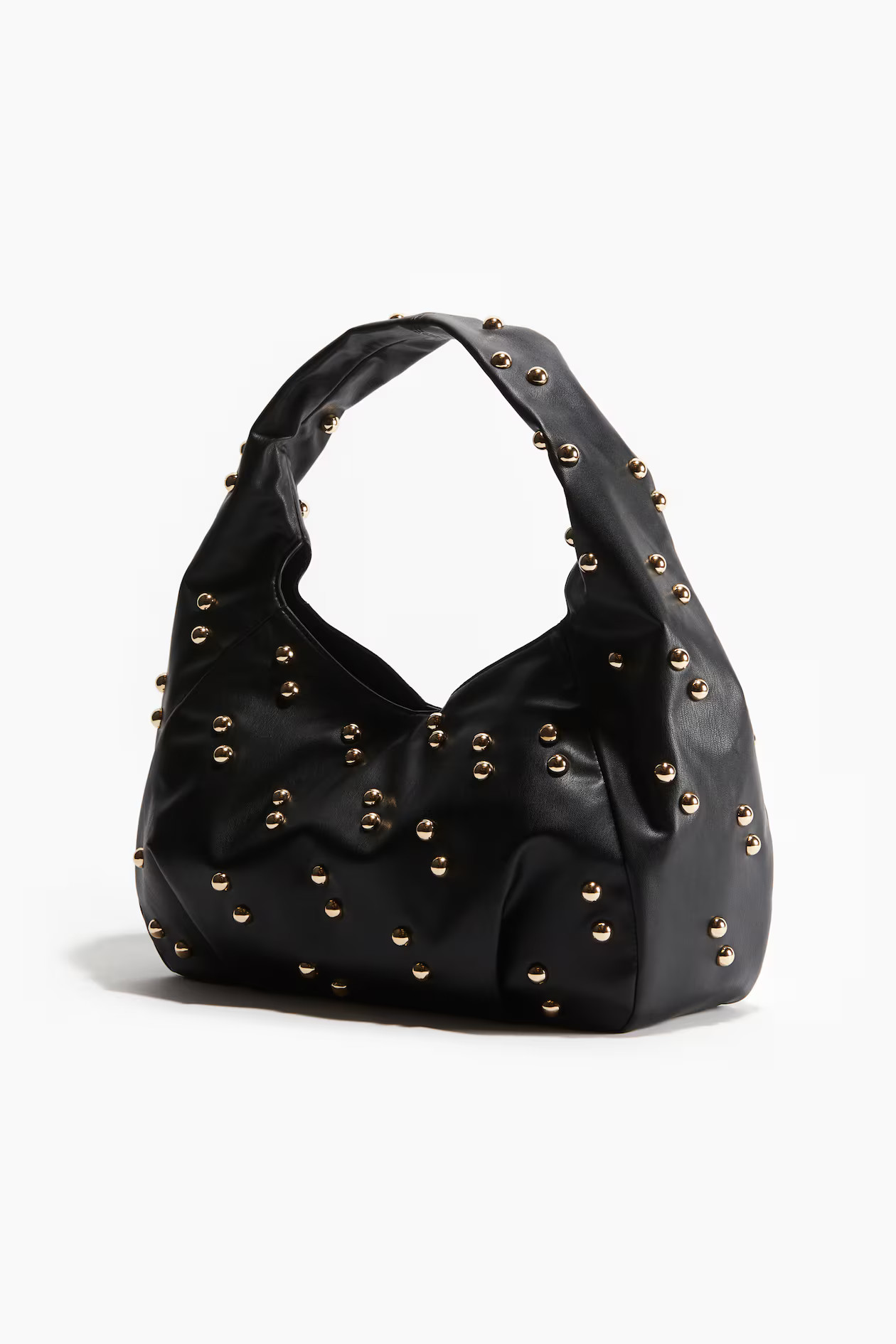 Stud-Embellished Shoulder Bag | H&M (US + CA)