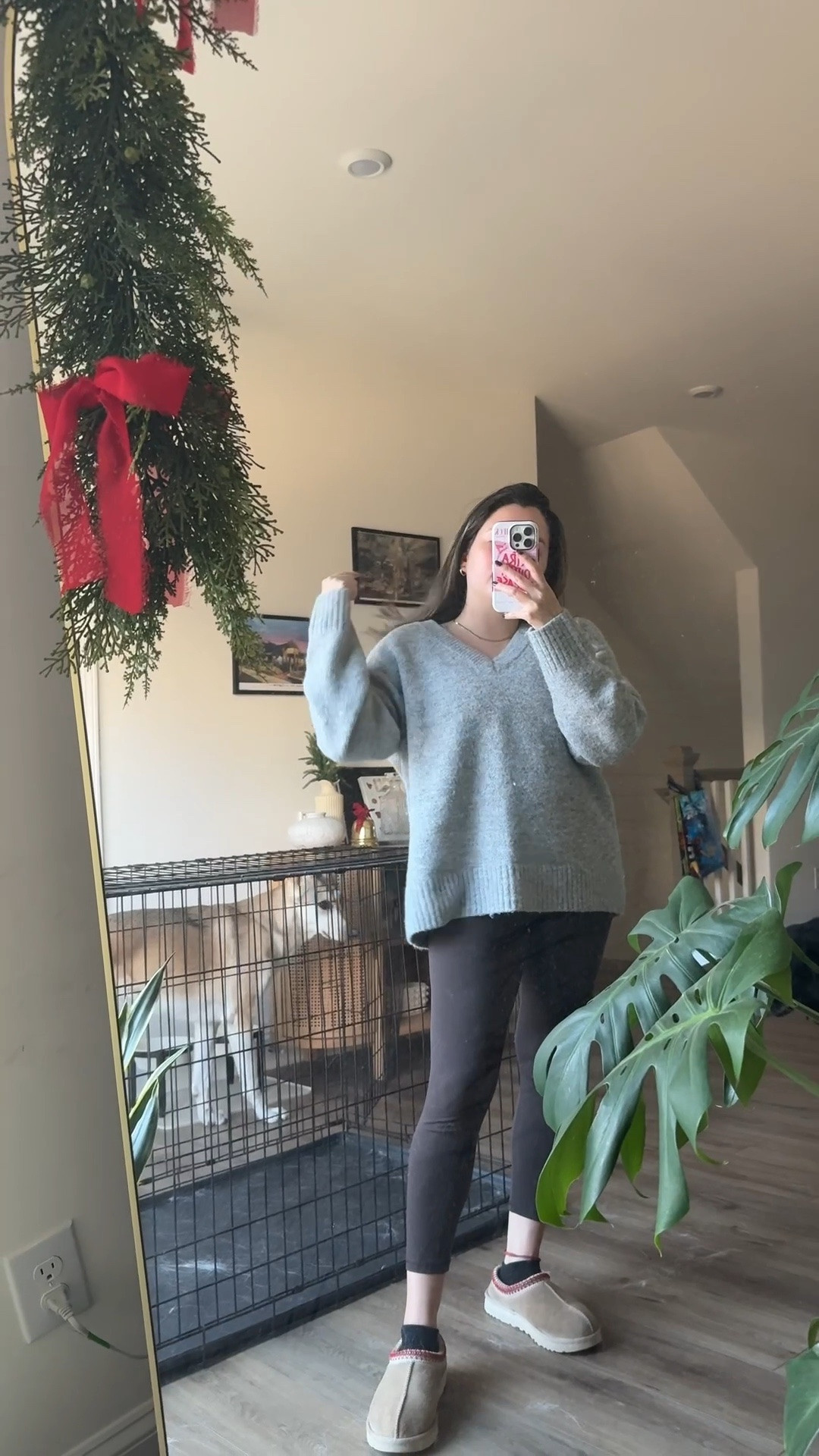 WFH outfit inspo! It’s so cold here in nc this weekend so you know we had to bundle up today  

#LTKdayinmylife #LTKHoliday #LTKgrwm