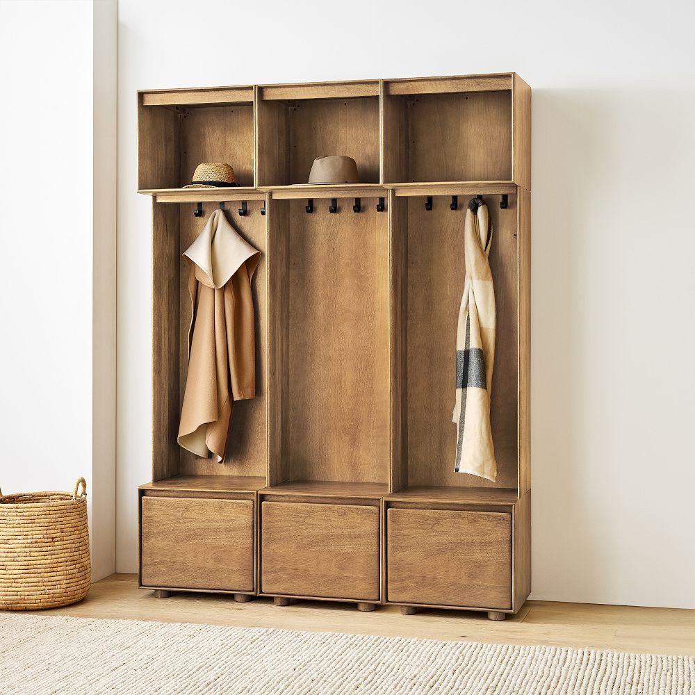 Anton Solid Wood Locker Set (20"–84") | West Elm (US)
