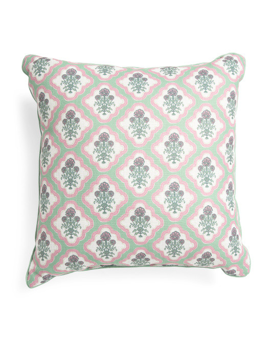 20x20 Mughal Spot Indoor And Outdoor Pillow | TJ Maxx