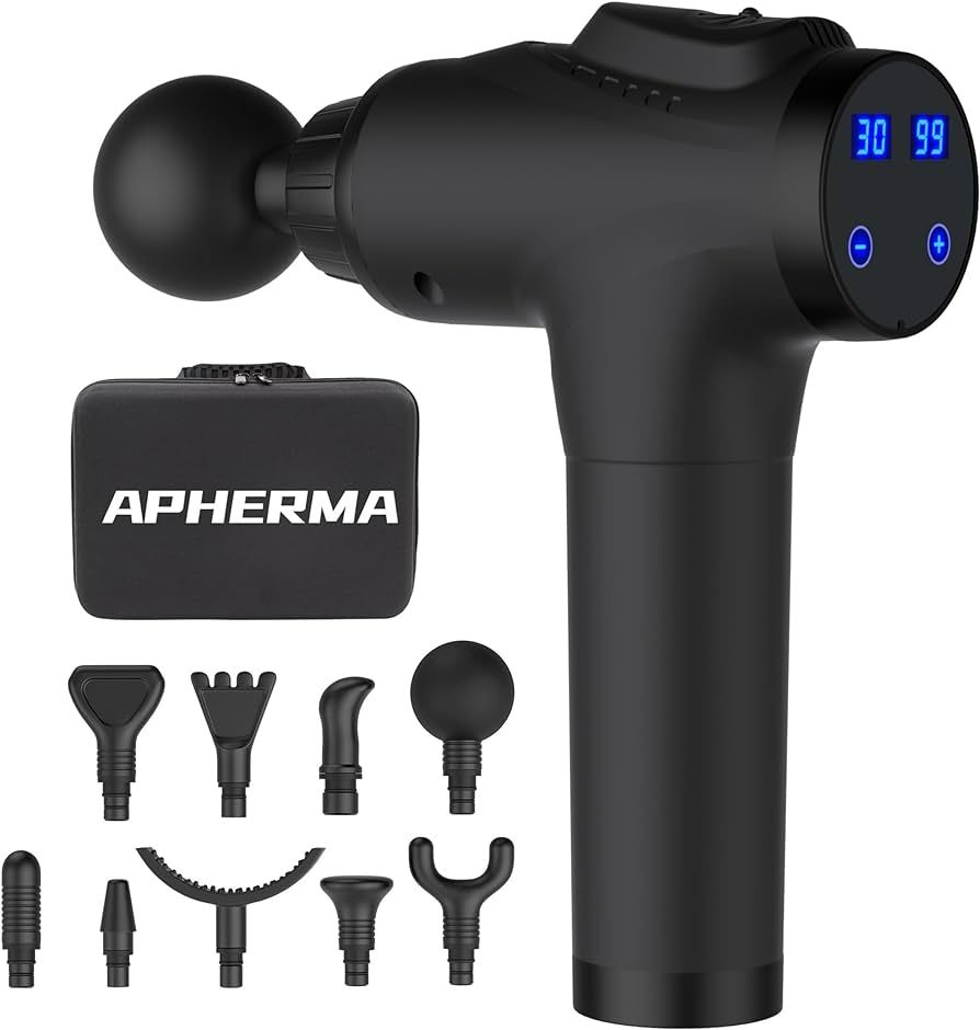 APHERMA Massage Gun, Muscle Massage Gun for Athletes Handheld Electric Deep Tissue Back Massager,... | Amazon (US)