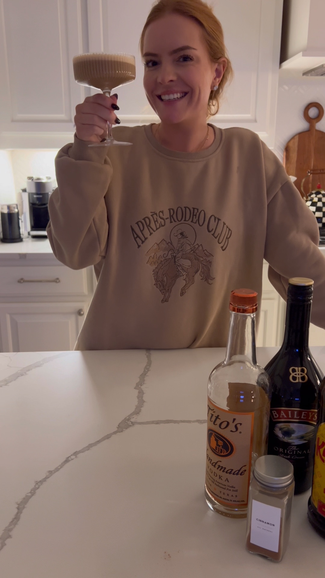 How to make a creamy espresso martini! Save this for your next holiday drinMatt

#LTKFamily #LTKHoliday #LTKParties