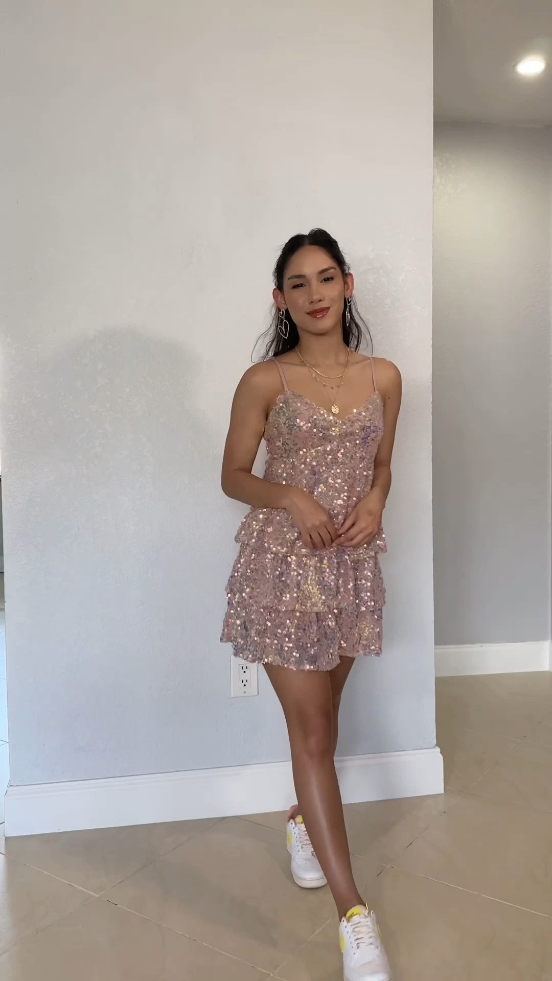 Sequin Tulip Dress