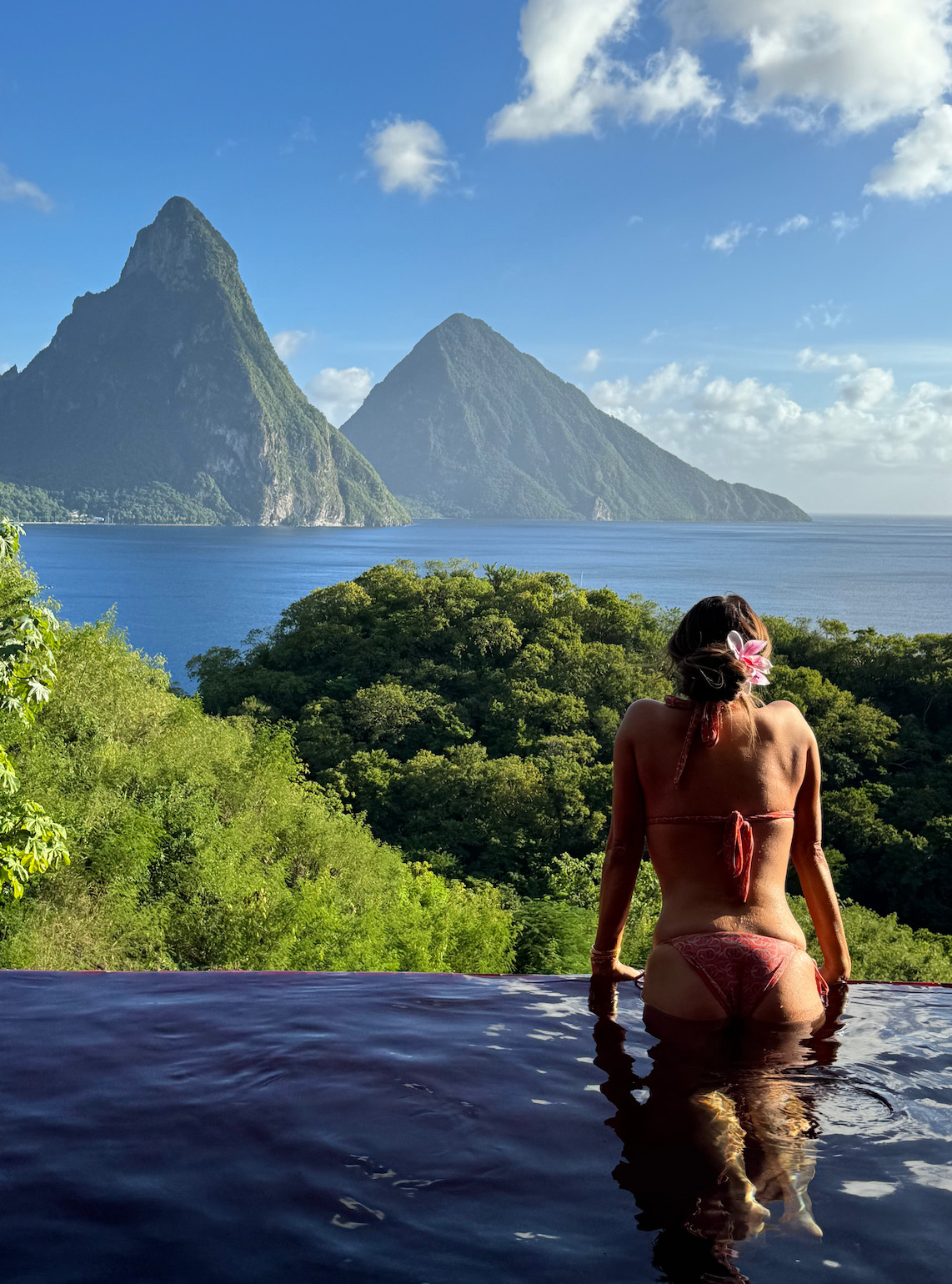 will never get over this view 🫶🏼

wearing a large top and small bottoms! 

 #LTKootd #LTKTravel