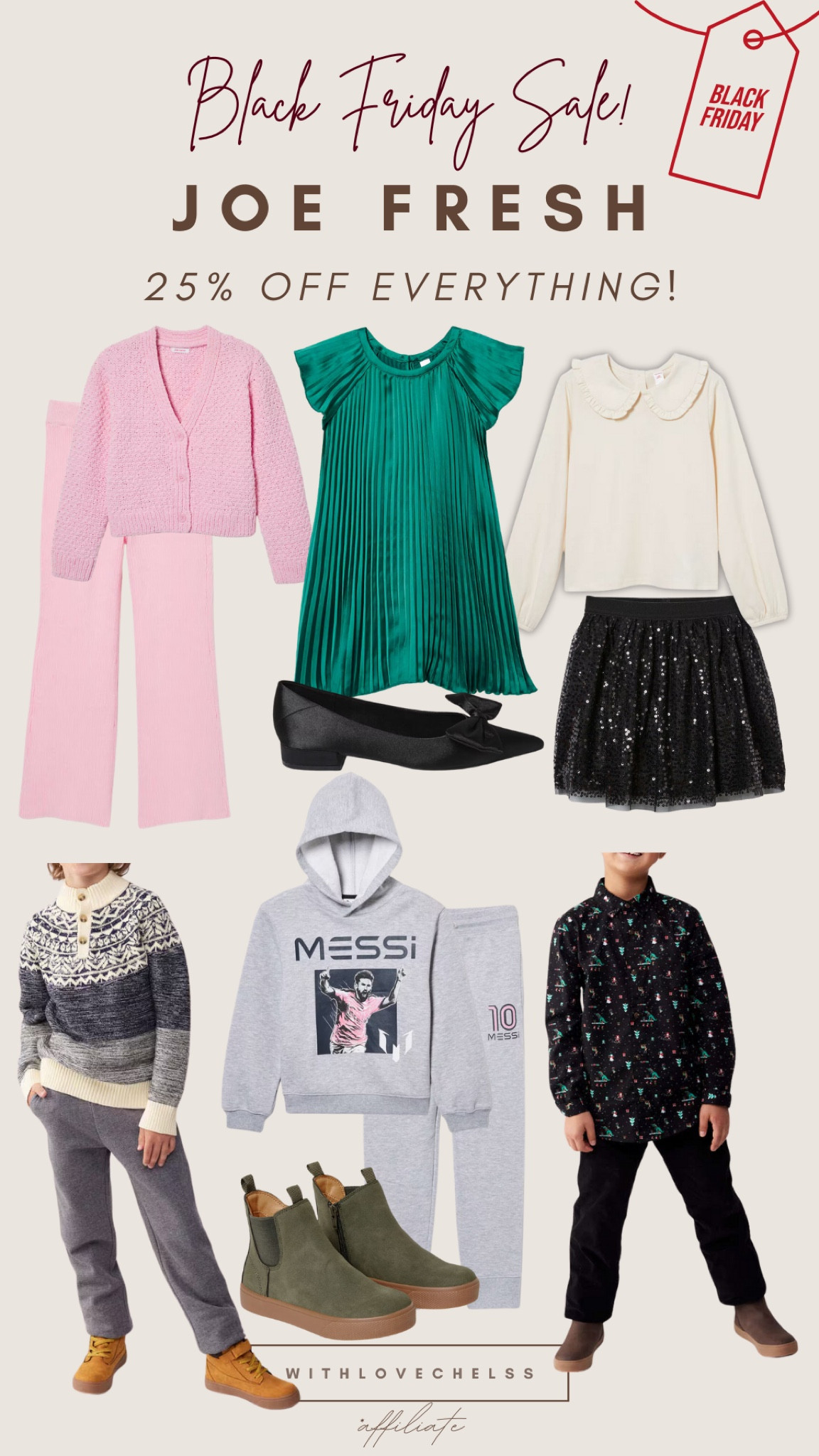 Joe Fresh Black Friday sale!
25% off everything!

#LTKCyberWeek


#LTKsale #LTKwinter #LTKbeauty #LTKcanada #LTKgiftguide

#LTKkids