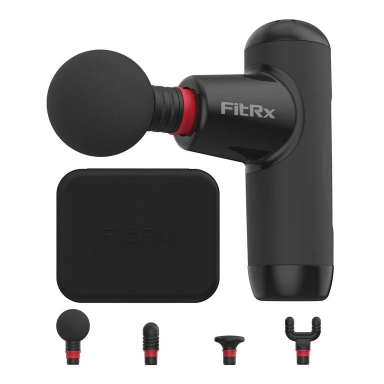 FitRx Mini Pro Neck and Back Massager, Handheld Deep Tissue Muscle Massage Gun | Walmart (US)
