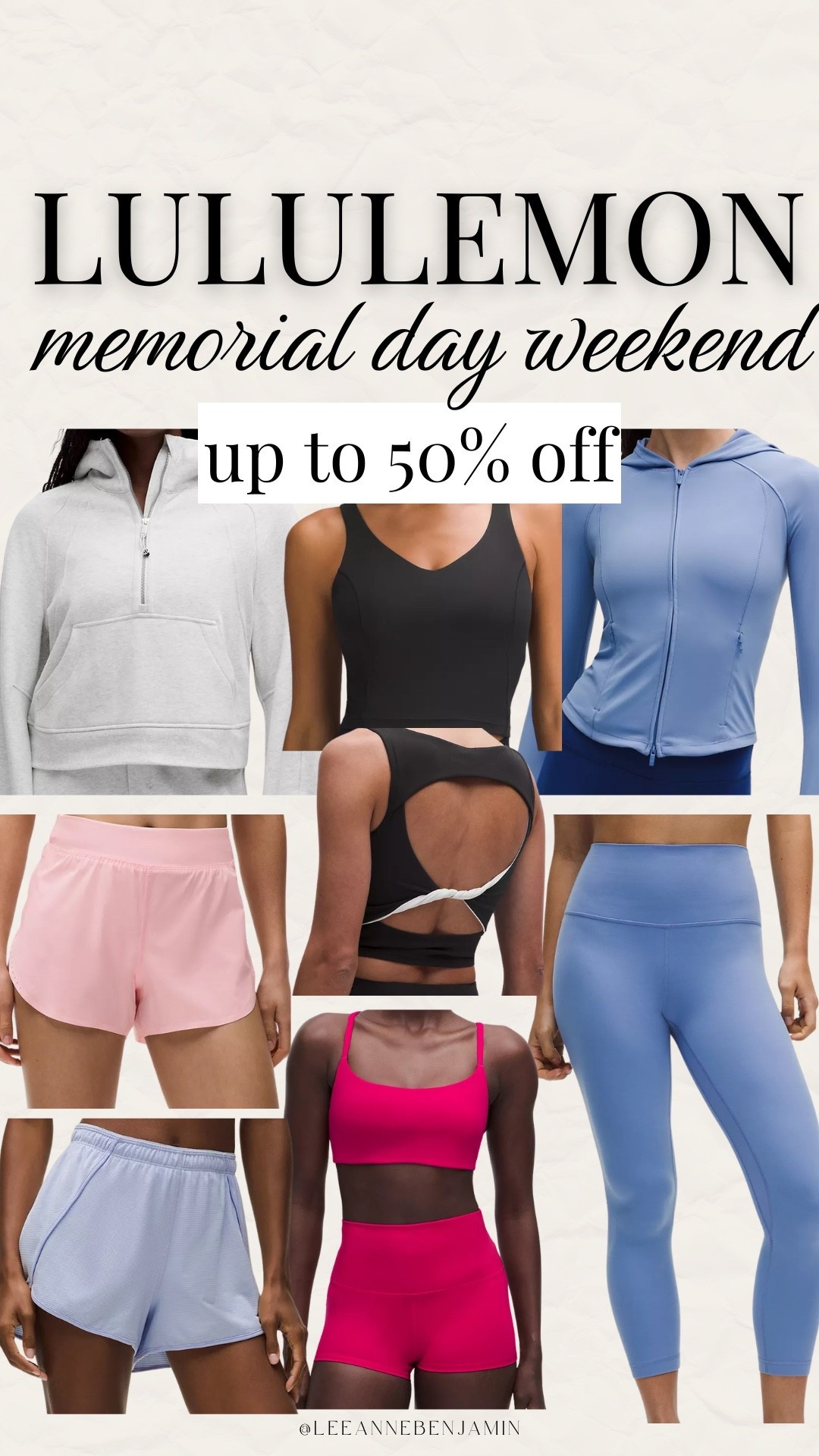 Lululemon Memorial Day weekend favorites!!

#LTKootd #LTKSaleAlert #LTKActive